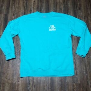 Pat McAfee Sweatshirt Men's 3XL Blue For The Brand Official Pullover Merchandise